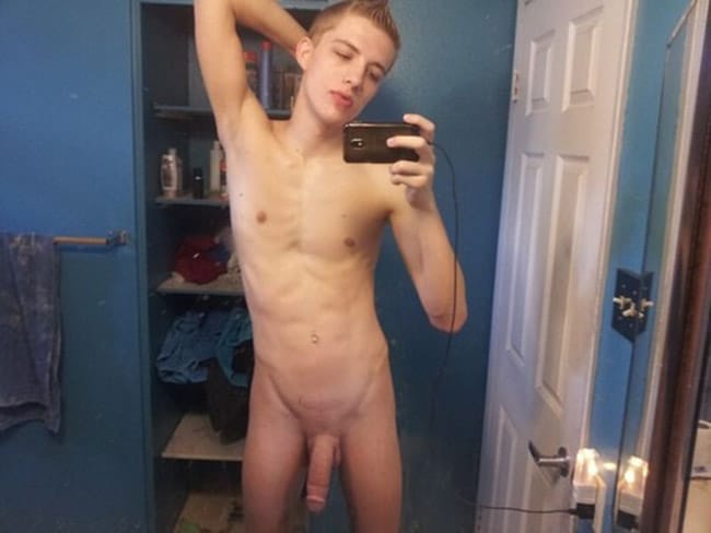 Small Dude Shows A Big Hanging Cock Nude Men With Boners