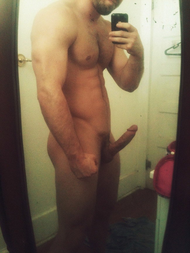 Big Strong Dude Poses And Shows Dick Nude Men With Boners